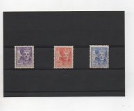 ESTADO ESPAÑOL (FRANCO) DEL AÑO 1942 Nº 954/956 ** IV CENTENARIO DE SAN JUAN DE LA CRUZ