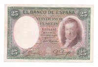  II REPUBLICA AÑO 1931 DE 25 PTS