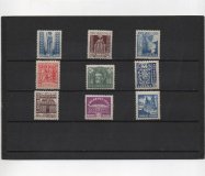 ESTADO ESPAÑOL (FRANCO) DEL AÑO 1943-44 Nº 961/969 ** AÑO SANTO COMPOSTELANO