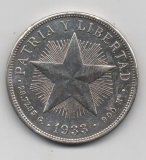 CUBA DEL AÑO 1933 DE 1 PESO