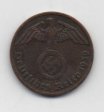 ALEMANIA REICH DEL AÑO 1939 LETRA E DE 2 REICHSPENNIG 