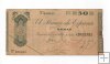 ESPAÑA BILLETE LOCAL REPUBLICANO DEL AÑO 1936 DE 50 PESETAS. BILBAO