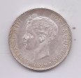 ALFONSO XIII DEL AÑO 1899 *99 DE 5 PESETAS