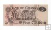 GHANA DEL AÑO 1977 DE 5 CEDIS