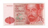 REINADO JUAN CARLOS I AÑO 1980 (22/07) DE 2000 PESETAS