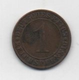 ALEMANIA IMPERIO REPUBLICA WEIMAR DEL AÑO 1935 LETRA A DE 1 REICHSPFENNIG 