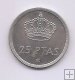 ESPAÑA DEL AÑO 1975*76 DE 25 PESETAS