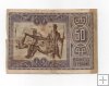 ESPAÑA BILLETE LOCAL REPUBLICANO DEL AÑO 1937 DE 50 PESETAS. BILBAO