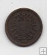 ALEMANIA IMPERIO DEL AÑO 1875 LETRA A DE 2 PFENNIG
