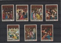 COLECCION SELLOS GUINEA ECUATORIAL DEL AÑO 1973