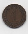 ALEMANIA DEL AÑO 1936 IMPERIO REPUBLICA WEIMAR  LETRA F DE 1 REICHSPFENNIG 