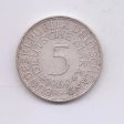 ALEMANIA DEL AÑO 1969 LETRA G DE 5 MARCOS 