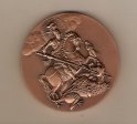 ESPAÑA- MEDALLA DE COBRE -DEL CIRCULO FILATELICO DE BARCELONA 1992,