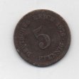 ALEMANIA IMPERIO DEL AÑO 1876 LETRA J DE 5 PFENNIG 