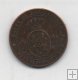 ESPAÑA ISABEL II DEL AÑO 1868 DE 1 CENTIMO DE ESCUDO OM BARCELONA