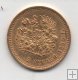 RUSIA DEL AÑO 1890 DE 5 RUBLOS