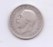 GRAN BRETAÑA DEL AÑO 1929 DE 1 SHILLING