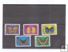 REPUBLICA DIJIBOUTI DEL AÑO 1984 MARIPOSAS