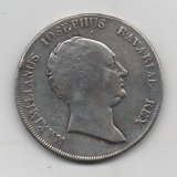 ALEMANIA DEL AÑO 1810 BABIERA  DE 1 THALER MAXIMILIAN