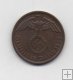 ALEMANIA REICH DEL AÑO 1939 LETRA A DE 2 REICHSPFENNIG 