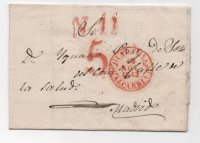 ESPAÑA Nº 23 ALCARRIA. GUADALAJARA DEL 10-11-1842 