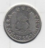 ESPAÑA FERNANDO VI DEL AÑO 1754 DE 2 REALES 