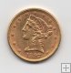 ESTADOS UNIDOS DEL AÑO 1897 DE 5 DOLARES