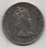 BERMUDA DEL AÑO 1964 DE 1 CROWN 