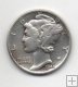 ESTADOS UNIDOS DEL AÑO 1944 DE 1 DIME MERCURY