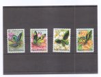 PAPUA DEL  AÑO 1975 MARIPOSAS