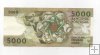 PORTUGAL DEL AÑO 1993 DE 5000 ESCUDOS
