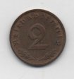 ALEMANIA REICH DEL AÑO 1940 LETRA D DE 2 REICHSPFENNIG 