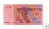 MALI DEL AÑO 2003 DE 1000 FRANCOS