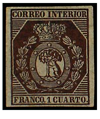 Nº-22-1853- ESCUDO MADRID          1 CU. Bronce