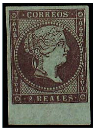 Nº-42-1855- ISABEL II       2 R. Violeta