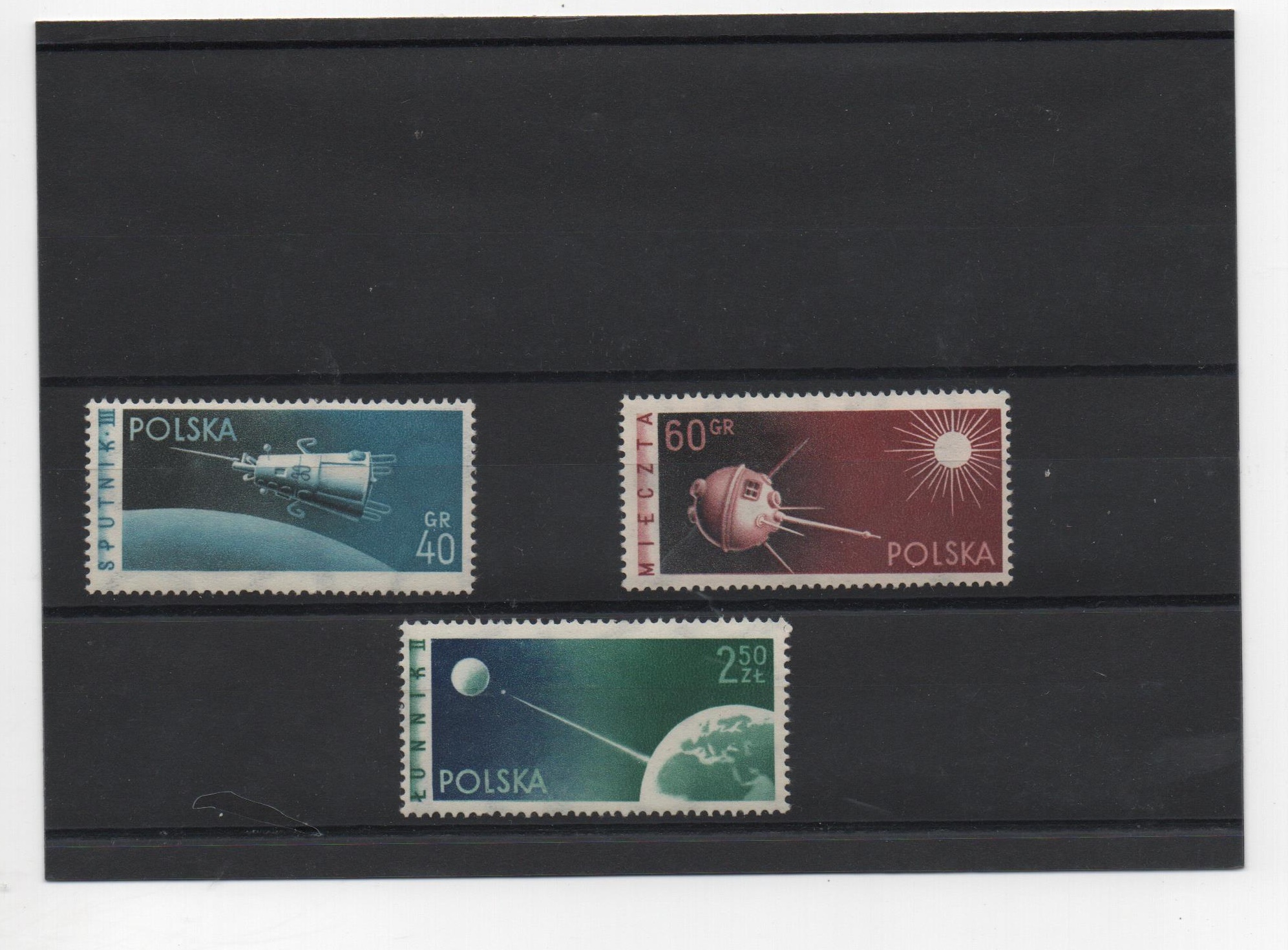 POLONIA DEL AÑO 1959 ASTRONAUTICA